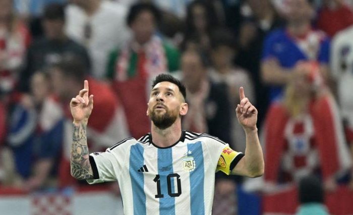 Argentina captain Lionel Messi